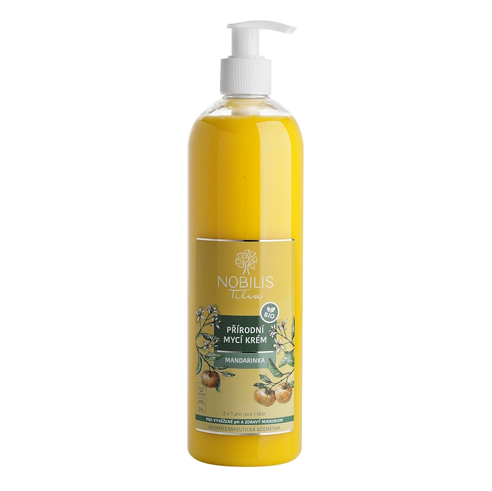 NOBILIS TILIA Prírodný umývací krém Mandarinka 500 ml