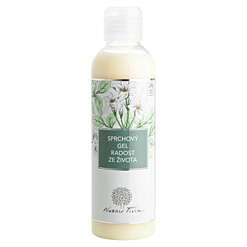 NOBILIS TILIA Sprchový gél radosť zo života 200 ml (Prírodné prípravky na sprchovanie a umývanie) - Prírodné