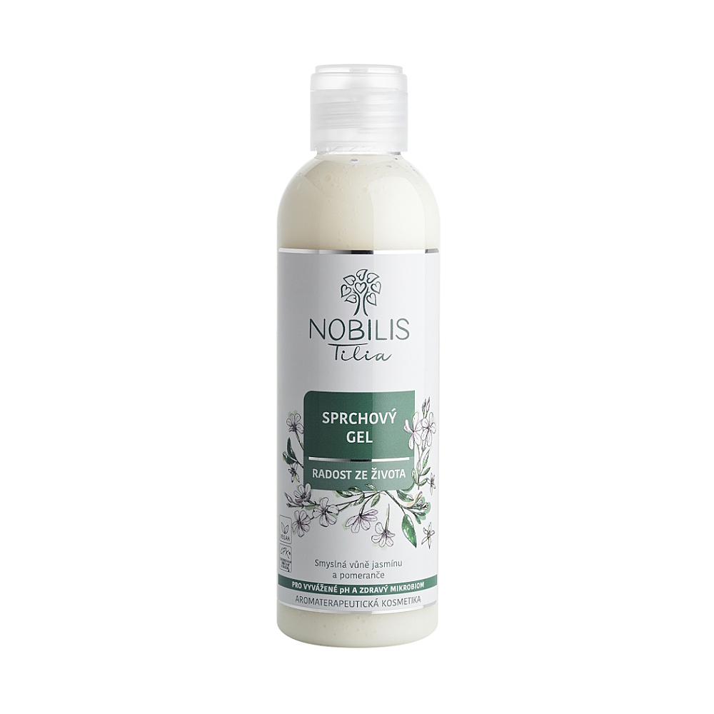 NOBILIS TILIA Sprchový gél radosť zo života 200 ml