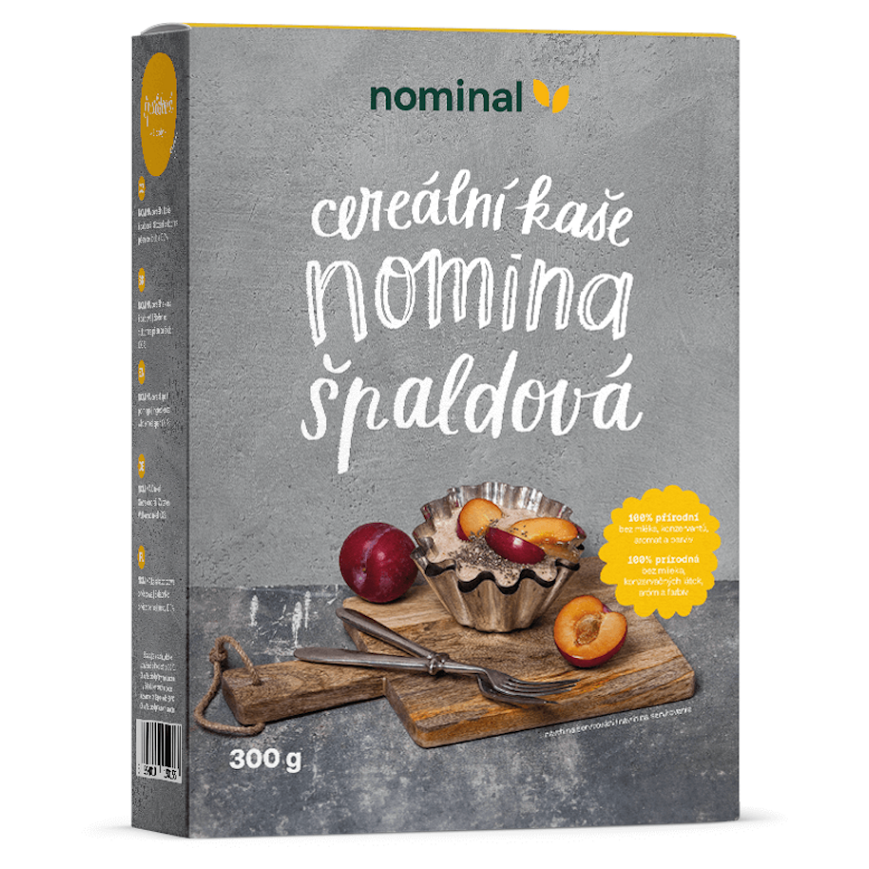 Nominal Cereálna kaša Nomina špaldová instantná kaša 300 g kúpite na Mojalekaren.sk