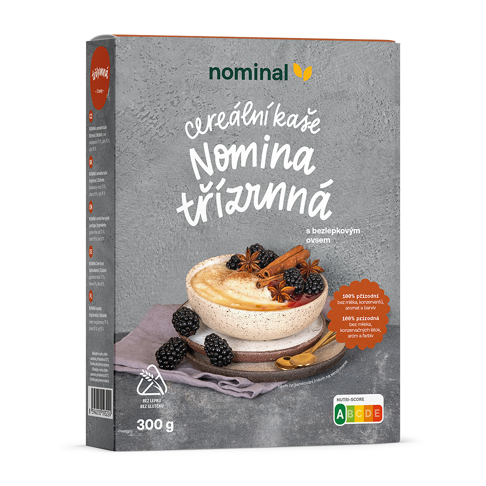 NOMINAL Cereálna kaša Nomina trojzrnná 300 g