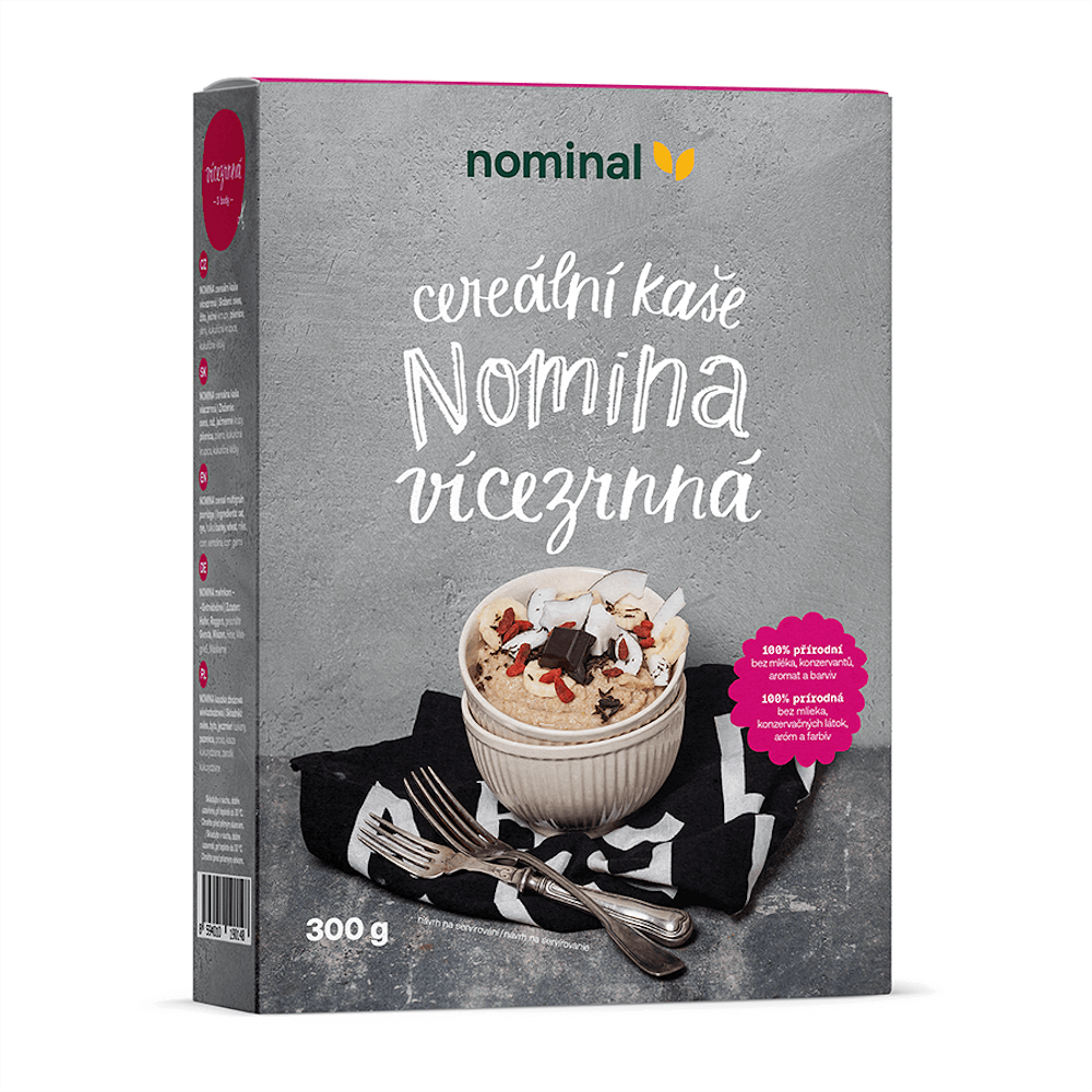 Nominal Cereálna kaša Nomina viaczrnná instantná kaša 300 g kúpite na Mojalekaren.sk