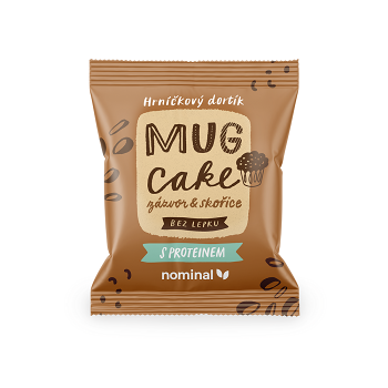 NOMINAL Hrnčeková torta mug cake zázvor a škorica s proteínom 60 g (Bezlepkové múčniky) - Proteinové