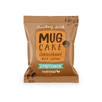 NOMINAL Hrnčeková torta mug cake čokoládová s proteínom 60 g (Bezlepkové múčniky) - Proteinové