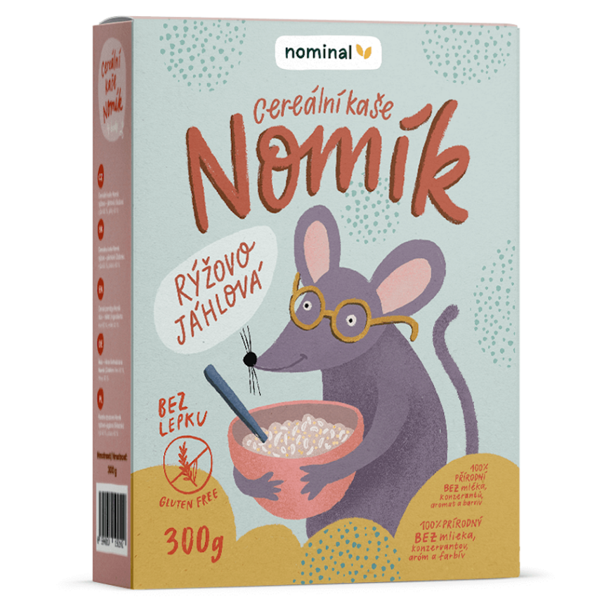 NOMINAL Nomík cereálna kaša bez lepku 300 g