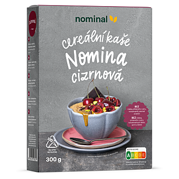 NOMINAL Nomina cereálna kaša cícerová 300 g (Kaše) - Viaczložkové, Instantné