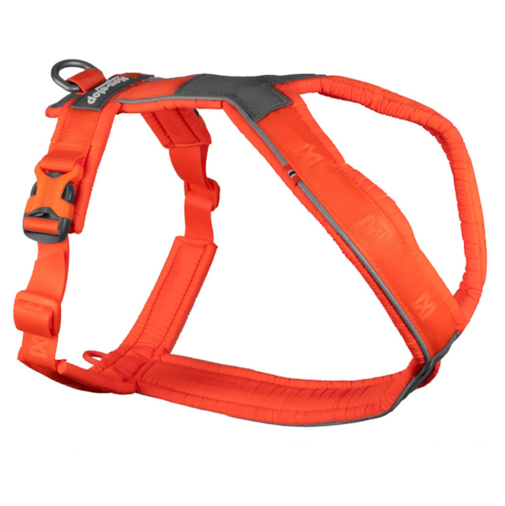 E-shop NON-STOP Dogwear Line 5.0 postroj pre psov oranžový 1 ks, Veľkosť postroja: 7