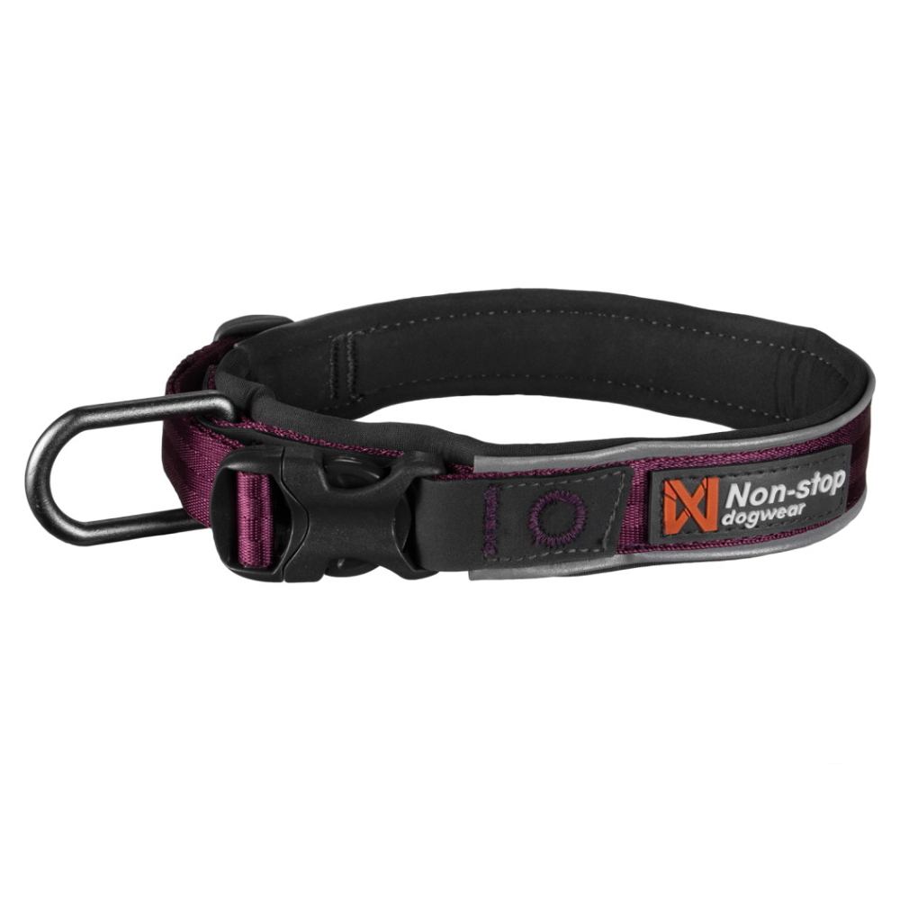 E-shop NON-STOP Dogwear Roam obojok pre psov fialový 1 ks, Veľkosť: XS