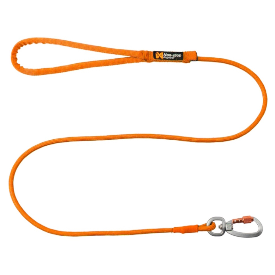 E-shop NON-STOP Dogwear Trekking rope leash oranžová vodítko pre psov 2 m, Hrúbka vodítka (mm): 8