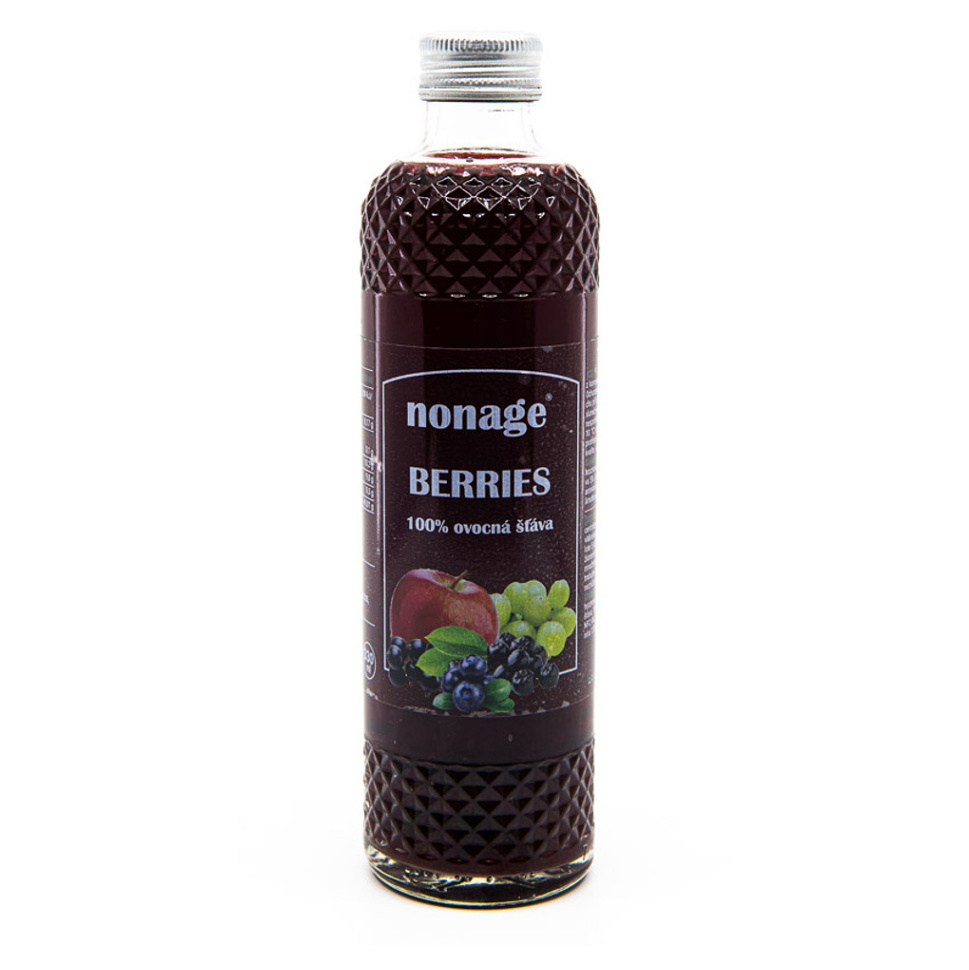 NONAGE Ovocná šťava berries juice 100% 250 ml