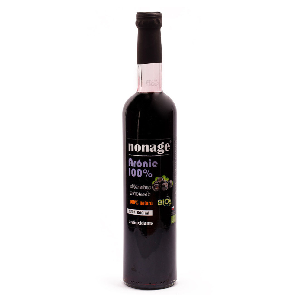 NONAGE Arónia 100% Juice BIO PREMIUM 500 ml