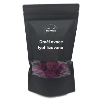 NONAGE Dračie ovocie lyofilizované 80 g (Rôznorodé ovocie) - Prírodné, Jednozložkové, Lyofilizované
