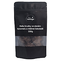 NONAGE Kešu hrudky slaný karamel v mliečnej čokoláde 330 g