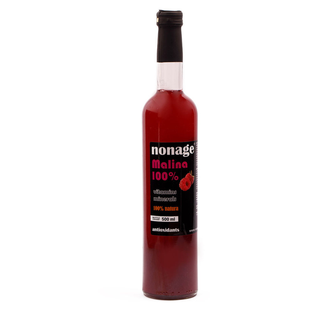 NONAGE Malina 100% juice premium 500 ml