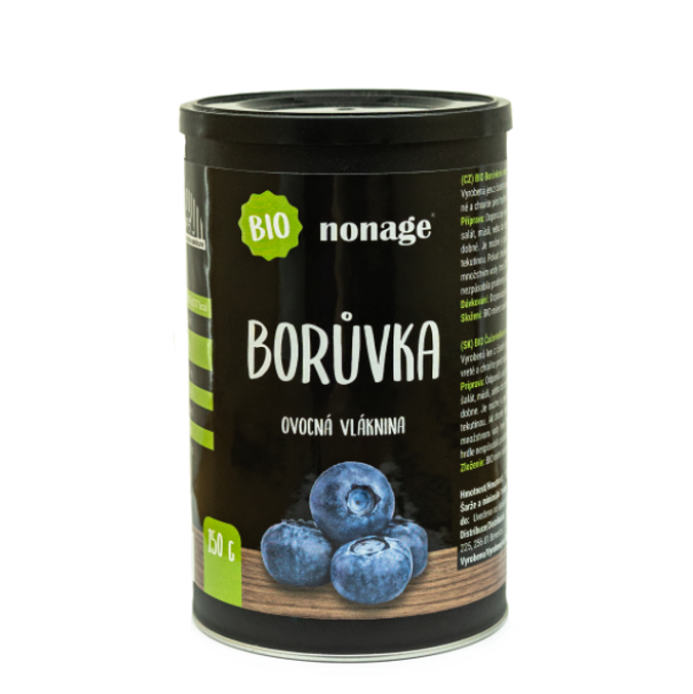 NONAGE Ovocná vláknina čučoriedka BIO 150 g