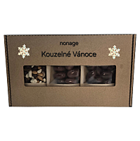 NONAGE Vianočný set orechy v čokoláde 300 g