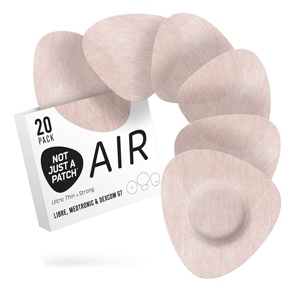 E-shop NOT JUST A PATCH Air náplasť pre CGM senzory béžová 20 kusov