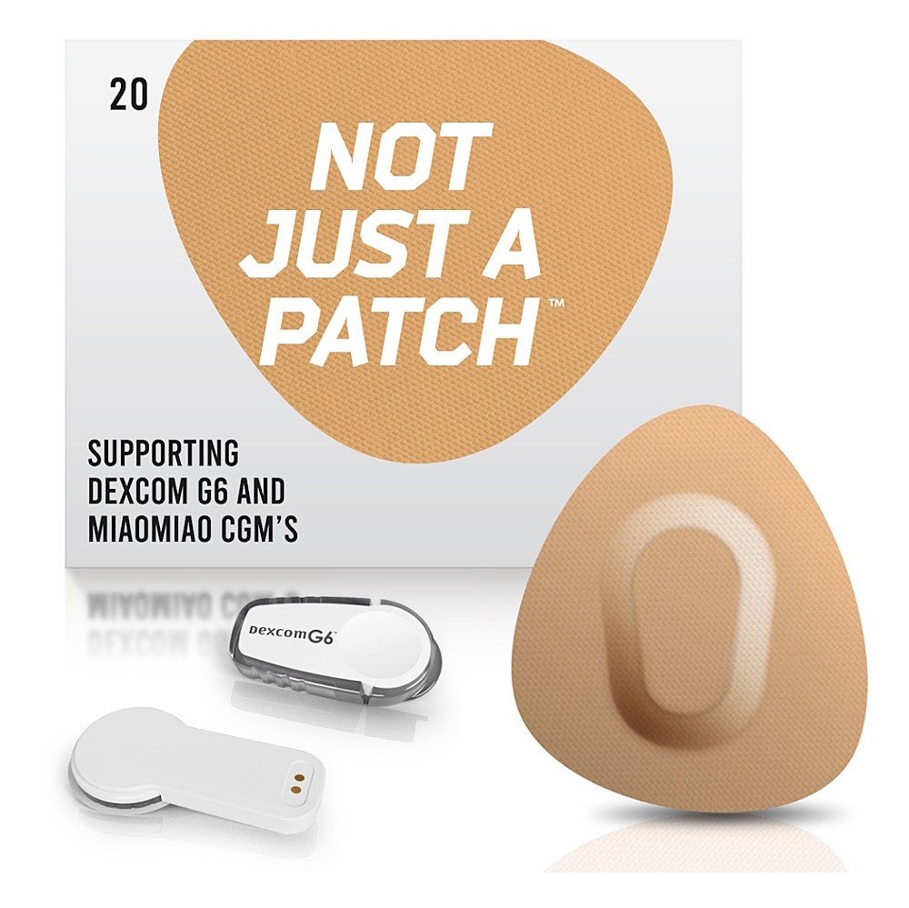 E-shop NOT JUST A PATCH náplasť pre senzory Dexcom / MiaoMiao telová 20 kusov