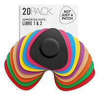 NOT JUST A PATCH náplasť pre senzory FSL / Medtronic viacfarebná 20 ks