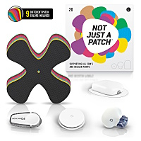 NOT JUST A PATCH univerzálna náplasť pre CGM senzory viacfarebná 20 kusov