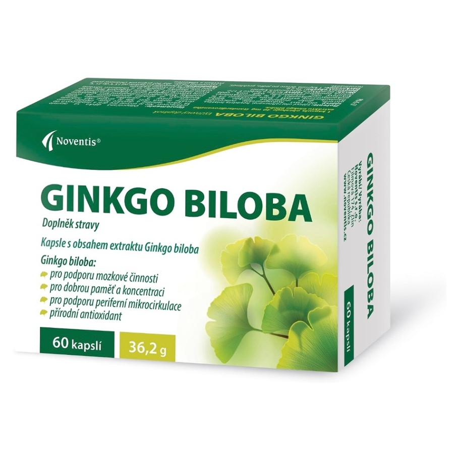 NOVENTIS Ginkgo biloba 40 mg 60 kapsúl kúpite na Mojalekaren.sk