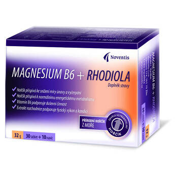 Magnesium B6 + Rhodiola tbl. 30+10
