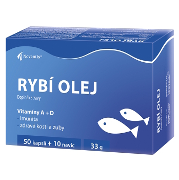 NOVENTIS Tryptospan s konopným olejom 30+15 kapsúl (Omega 3 a rybí olej) - Viaczložkové