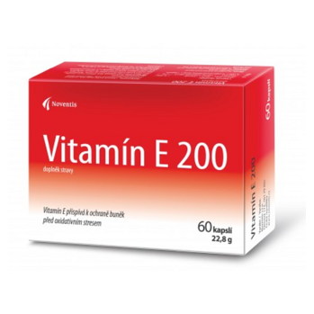 NOVENTIS Vitamín E 200 60 kapsúl