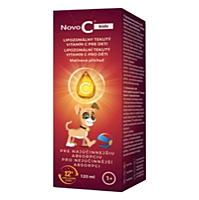 NOVO C Kids lipozomálny tekutý vitamín C 1r+ 120 ml