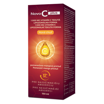 NOVO C Plus 1000 mg vitamín C liquid 150 ml