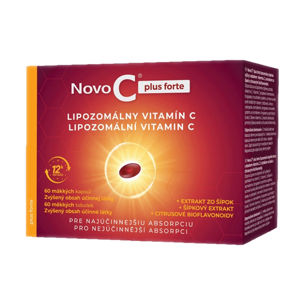 NOVO C plus Forte mäkké 60 kapsúl