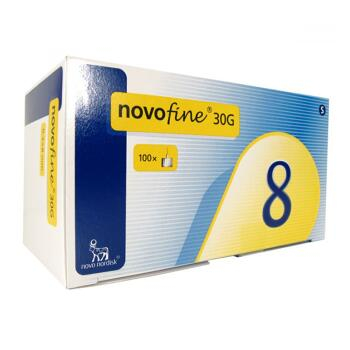NovoFine ihly TM 100ks 30Gx8 mm