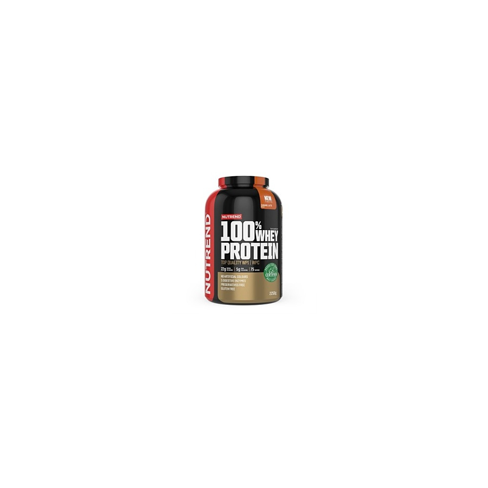NUTREND 100% Whey proteín čokoláda a lieskový orech 2250 g