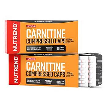 NUTREND Carnitine compressed 120 kapsúl (L-Carnitin)