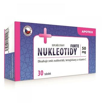 APOTEX Nukleotidy FORTE 50 mg 30 kapsúl