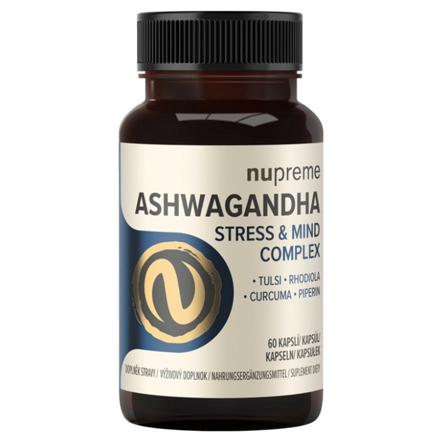 NUPREME Ashwagandha complex 60 kapsúl kúpite na Mojalekaren.sk