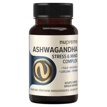 NUPREME Ashwagandha complex 60 kapsúl (Stres) - Viaczložkové