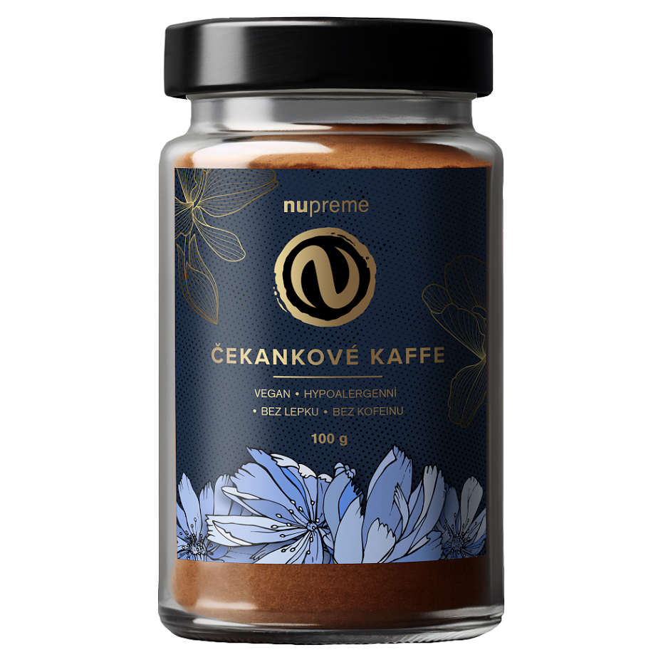 Nupreme Čakankové kaffe rozpustný nápoj bez kofeínu 100 g kúpite na Mojalekaren.sk