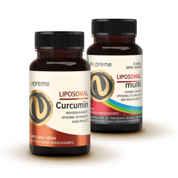 NUPREME Liposomal Curcumin 30 kapsúl + Liposomal Multivitamin 30 kapsúl