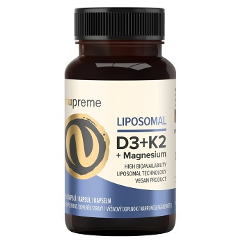 NUPREME Liposomal Vitamín D3 + K2 30 kapsúl