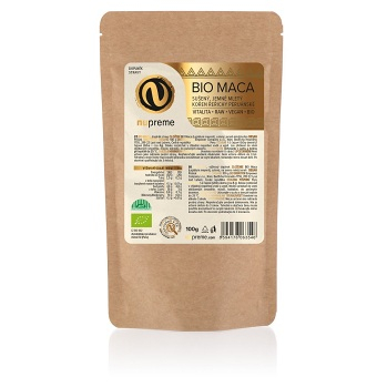 NUPREME Maca BIO 100 g (Na energi, pri únave)