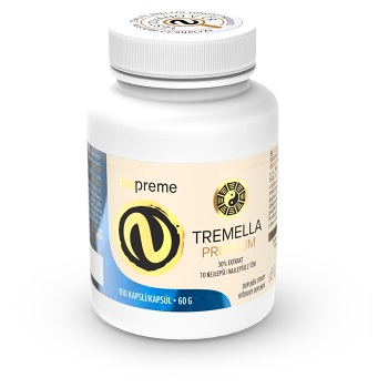 NUPREME Tremella extrakt 100 kapsúl (Vitalne huby) - Prírodné, Jednozložkové