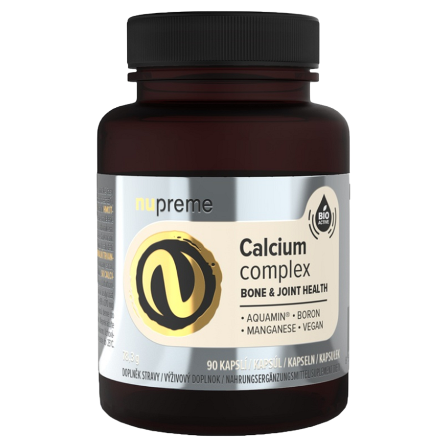 Nupreme Calcium Complex kapsuly na podporu zdravia kostí a kĺbov 90 cps