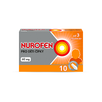 NUROFEN pre deti 60 mg 10 čapíkov