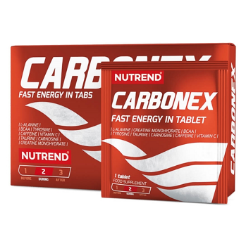 NUTREND Carbonex energetické tablety 12 tabliet