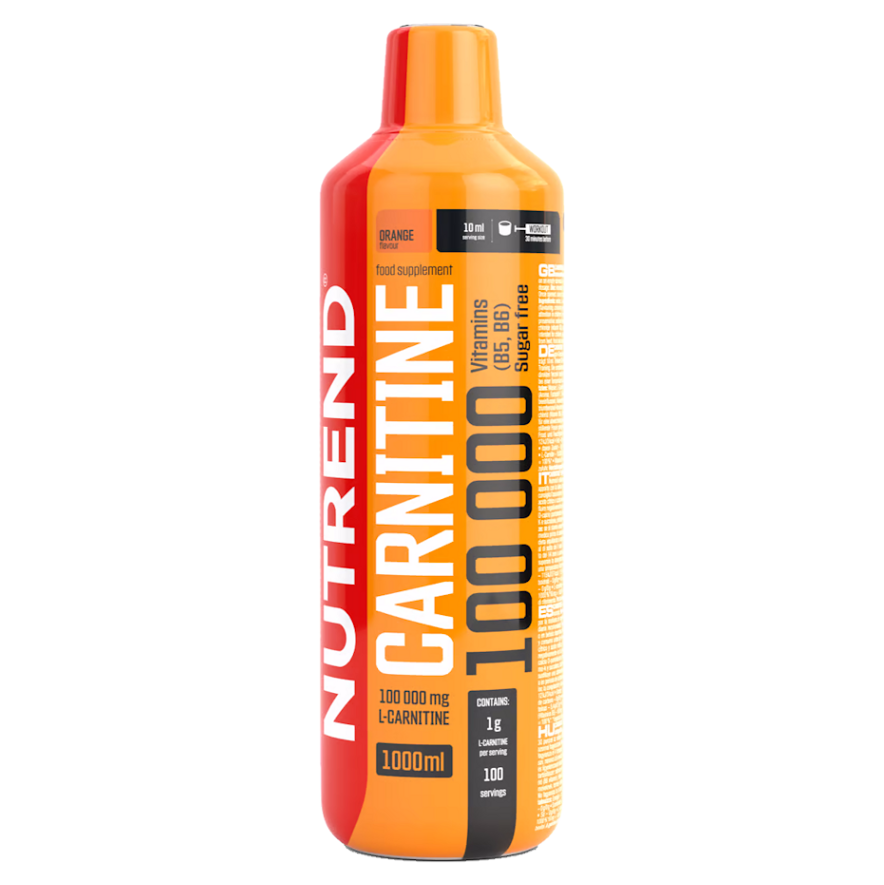 NUTREND Carnitine 100000 mg pomaranč 1000 ml kúpite na Mojalekaren.sk