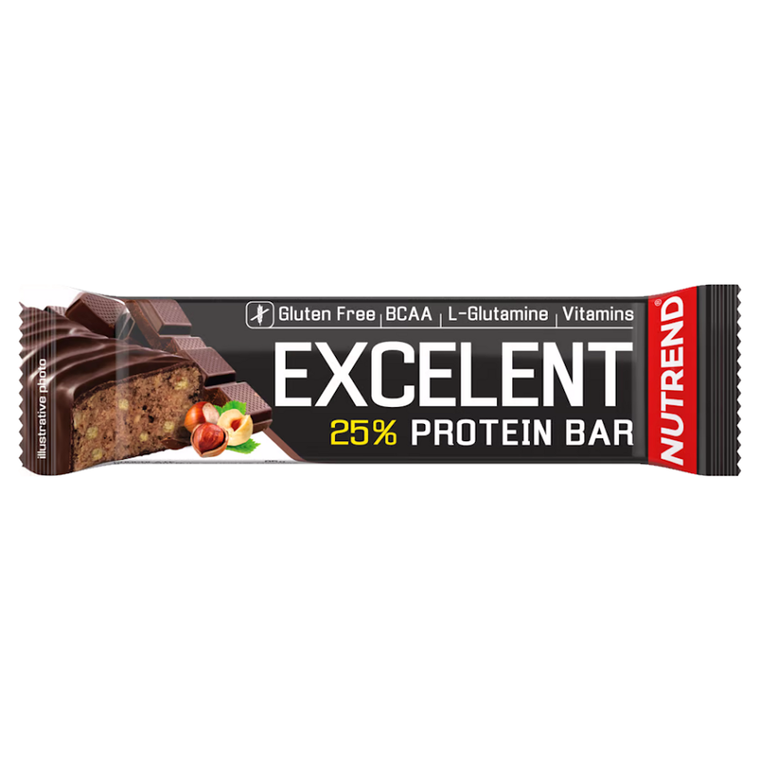 NUTREND Excelent proteín bar čokoláda s orieškami 85 g