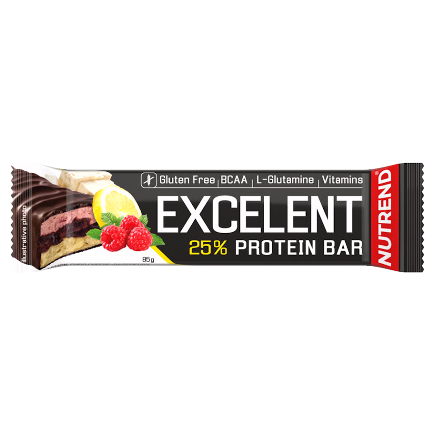NUTREND Excelent proteín bar double citrón a malina s brusnicou 85 g