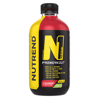 NUTREND N1 preworkout hotový nápoj jahoda a mäta 330 ml