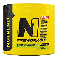 NUTREND N1 Pre koncentrovaný preworkout zelená malinovka 300 g